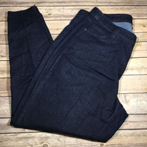 Lane Bryant Skinny Jeans Size 20 Dark Wash Stretch